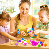 OutGoe's 50 Pcs Sensory Toys for Stress & Anxiety Relief 😌 - ADHD Fidget Toys Set 🧩 - Fidget Pack: Affordable Party Bag Fillers 🎉 - Classroom Reward Fidgets 🏆 - Montessori Toys for Toddlers 👶 - Sensory Toys for Autism 🌟