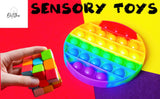 OutGoe's 50 Pcs Sensory Toys for Stress & Anxiety Relief 😌 - ADHD Fidget Toys Set 🧩 - Fidget Pack: Affordable Party Bag Fillers 🎉 - Classroom Reward Fidgets 🏆 - Montessori Toys for Toddlers 👶 - Sensory Toys for Autism 🌟